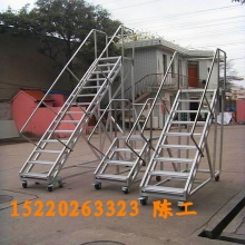 移動(dòng)登高梯，倉庫登高車