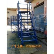 移動(dòng)登高梯，倉(cāng)庫(kù)登高車